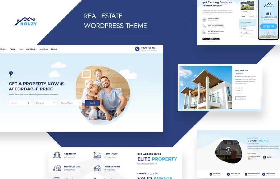 Houzy – RealEstate WordPress Theme