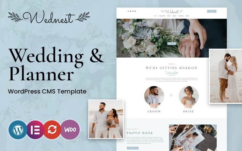 Wednest – Wedding & Event WordPress Theme