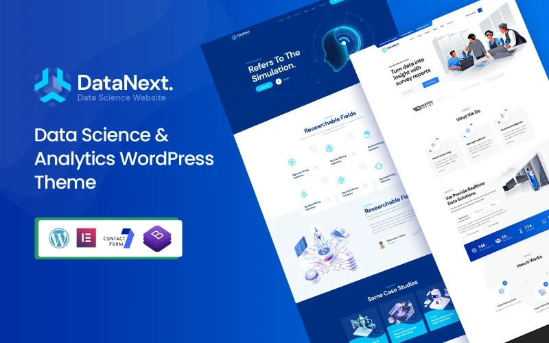 Datanext – Data Science & Analytics WordPress Theme