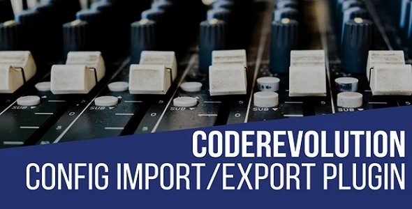 CodeRevolution Config Import/Export Helper Plugin