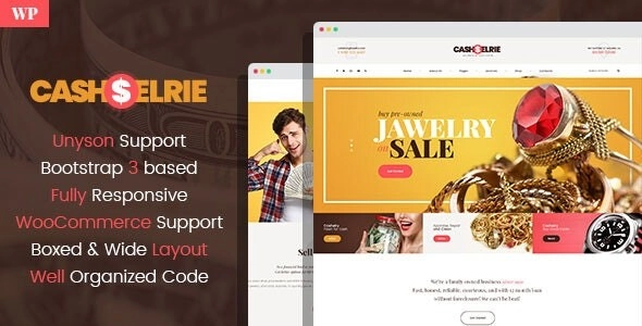Cashelrie – Pawn Shop WordPress Theme