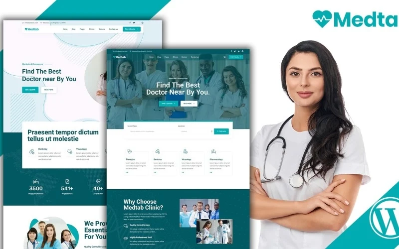 Medtab – Medical & Healthcare WordPress WordPress Theme