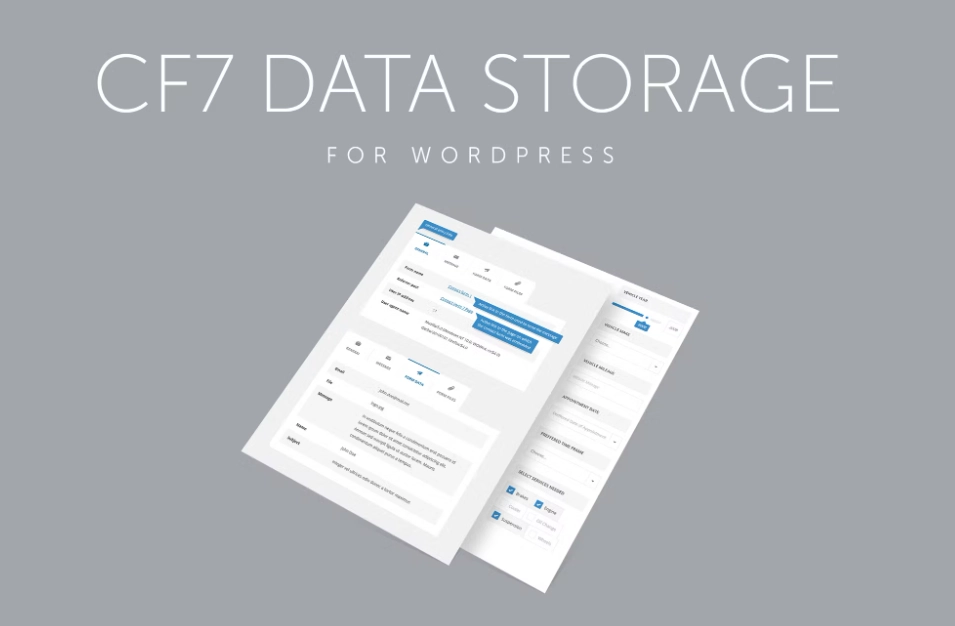 Multi Form Data Storage