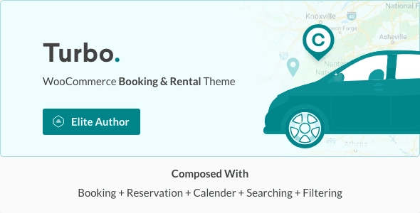 Turbo – Car Rental System WordPress Theme
