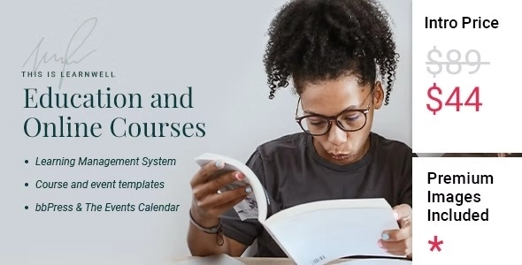 LearnWell – Education WordPress Theme