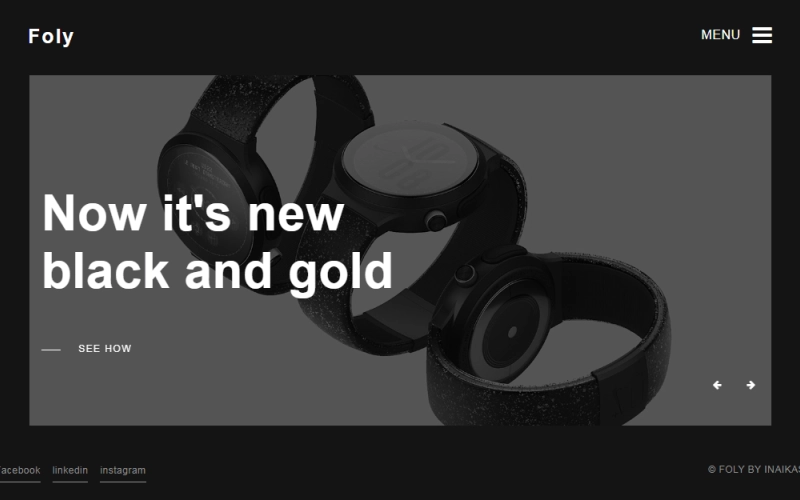 Foly – Personal Portfolio WordPress Theme