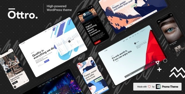 Ottro – Portfolio & MultiPurpose WordPress