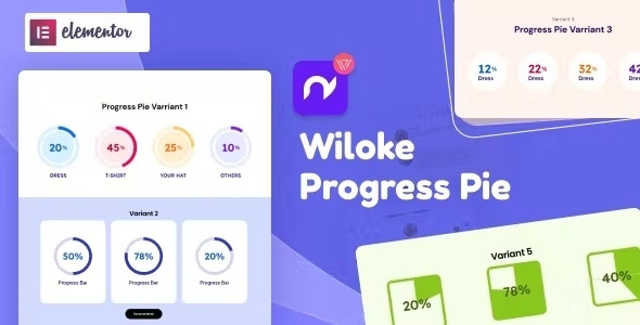Wiloke Progress Pie