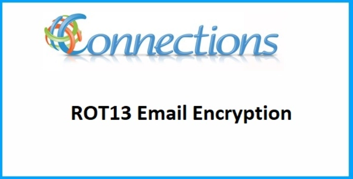 Connections Business Directory Extension - ROT13 Email Encryption
