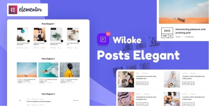 Wiloke Posts Elegant