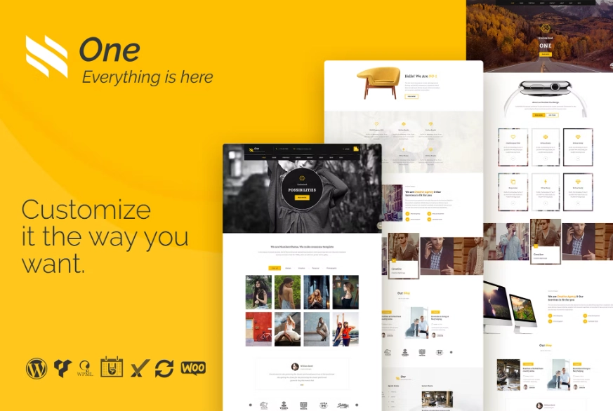 One – Business Agency Events WooCommerce Theme