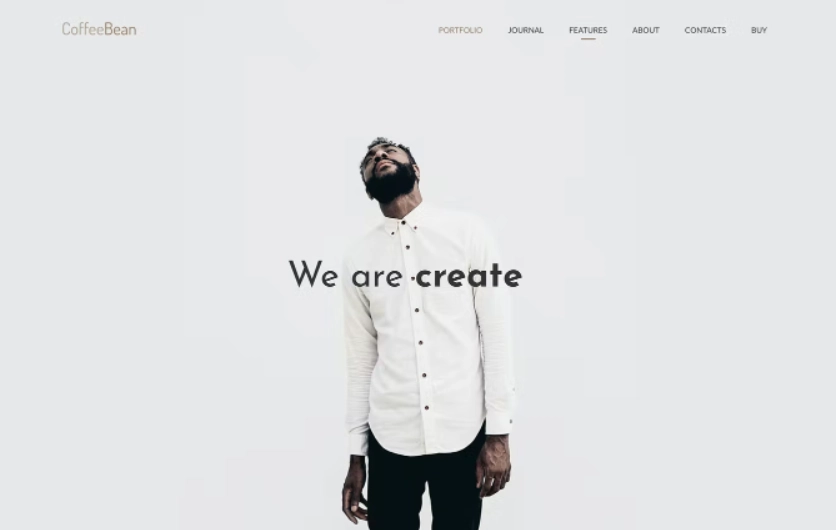 CoffeeBean – Easy & Simple Portfolio