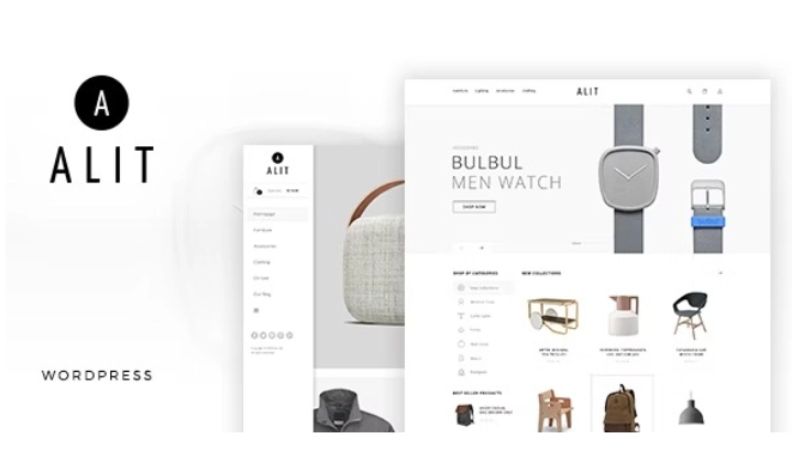 Alit – Minimalist Responsive Woocommerce WordPress Theme