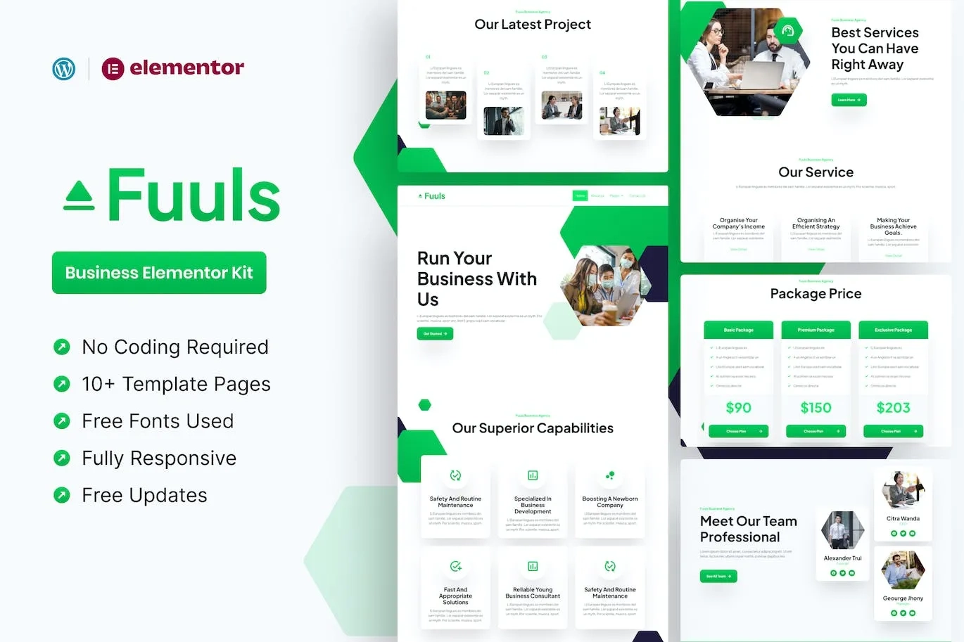 Fuuls – Business Elementor Pro Template