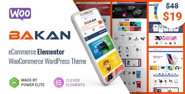 Bakan – eCommerce Elementor WooCommerce WordPress Theme