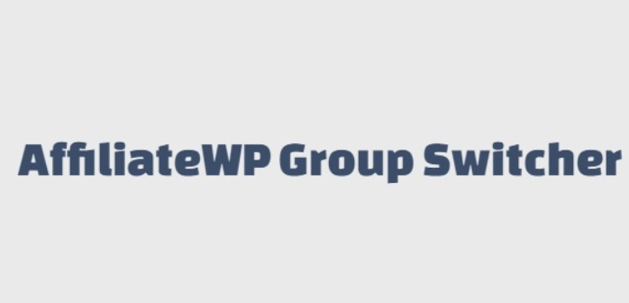 AffiliateWP - Group Switcher