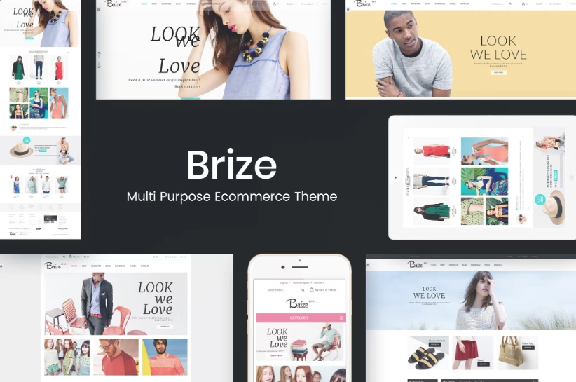 Brize – Responsive WooCommerce Fashion Theme