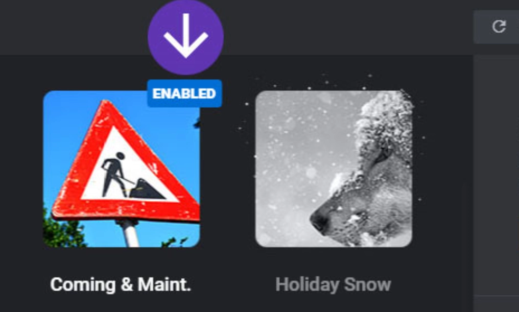 Slider Revolution Coming Soon & Maintenance Add-on