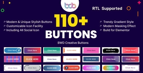 BWD Creative Buttons
