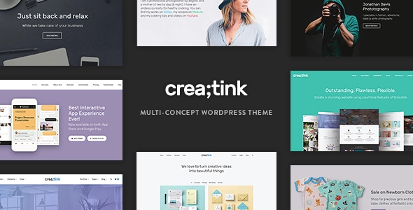 Creatink – Multi-Concept Responsive WordPress Theme