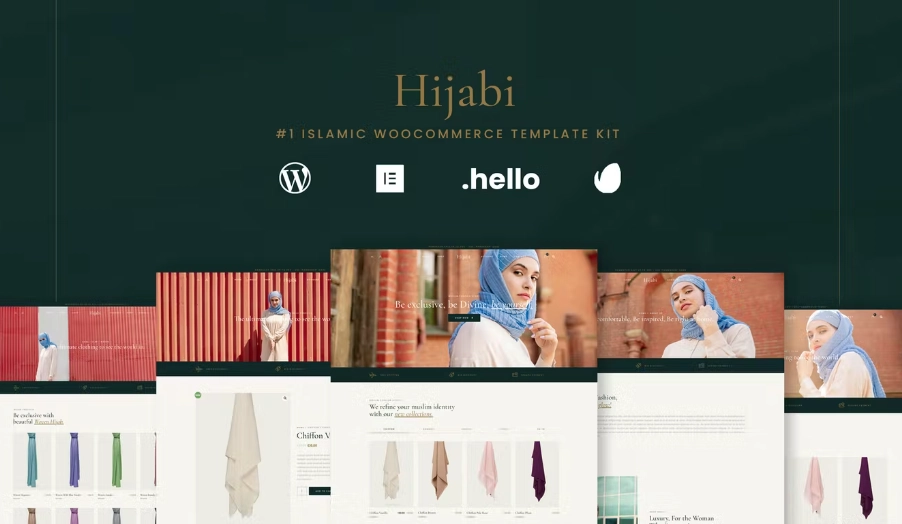 Hijabi – Muslim Shop Woocommerce Elementor Template