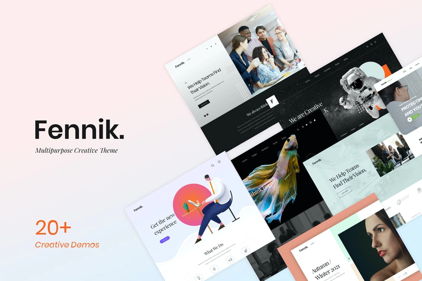 Fennik – Multipurpose Creative Theme