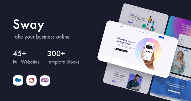 Sway – Multi-Purpose WordPress Theme with Page Builder