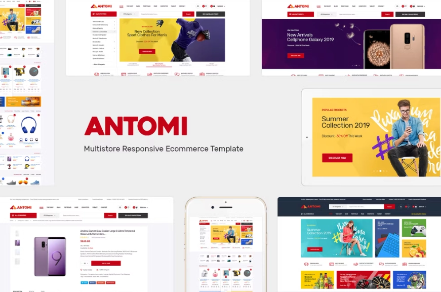 Antomi – Theme for WooCommerce WordPress
