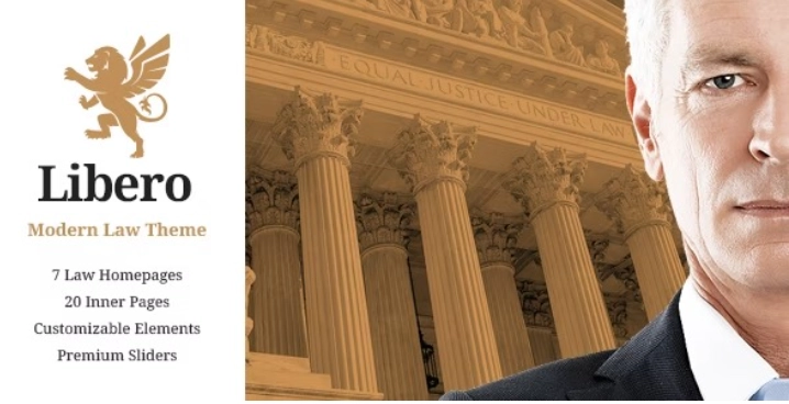 Libero – Lawyer and Law Firm Theme