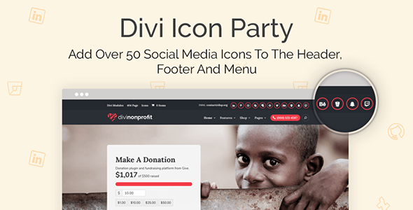 Divi Icon Party