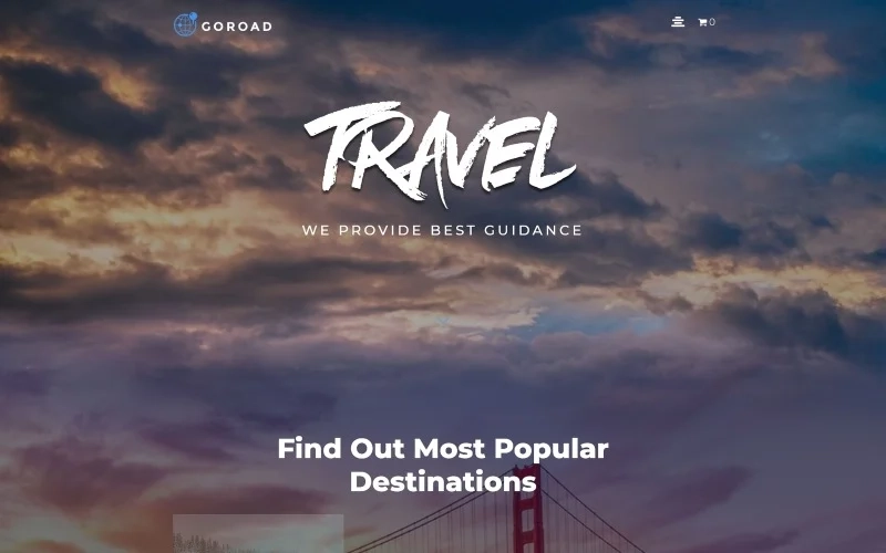 Goroad – Travel Agency Multipurpose Modern WordPress Elementor Theme WordPress Theme