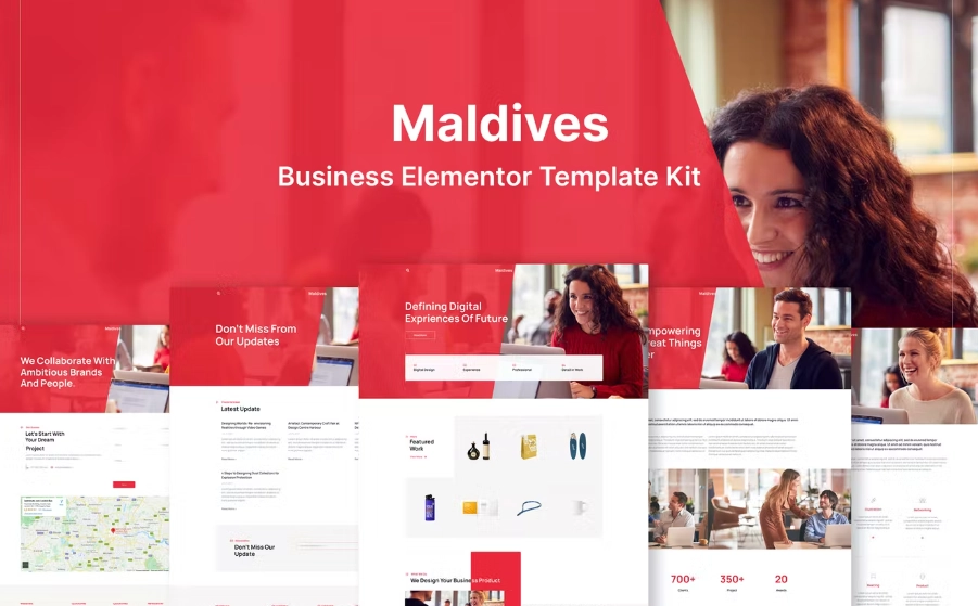 Maldives – Business & Agency Elementor Template