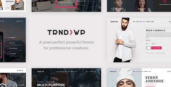 Trendy – Creative Multi-Purpose WordPress Theme