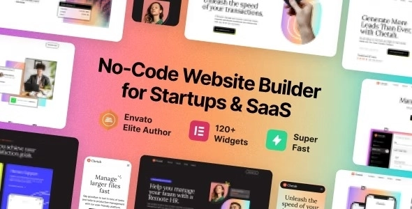 Chetah – Startup & SaaS WordPress Theme