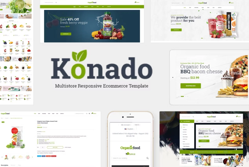 Konado – Organic WooCommerce WordPress Theme