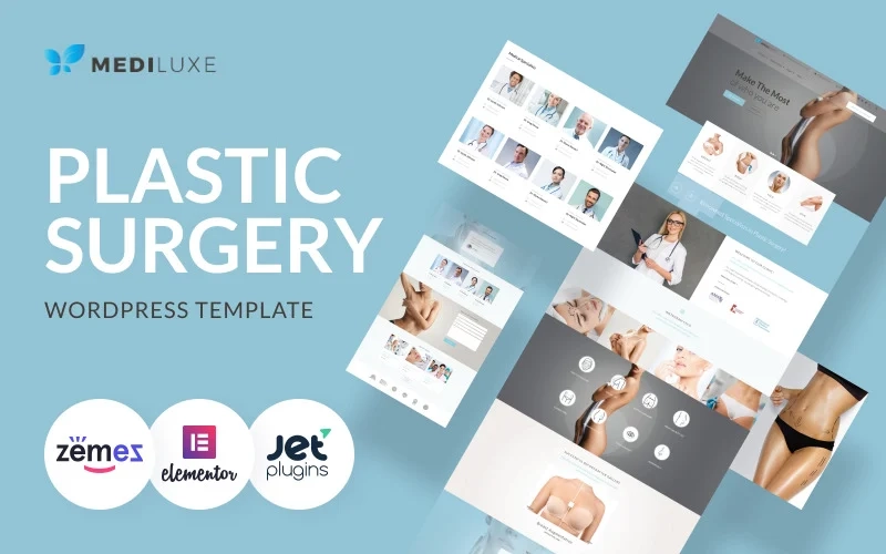 MediLuxe – Plastic Surgery WordPress Theme