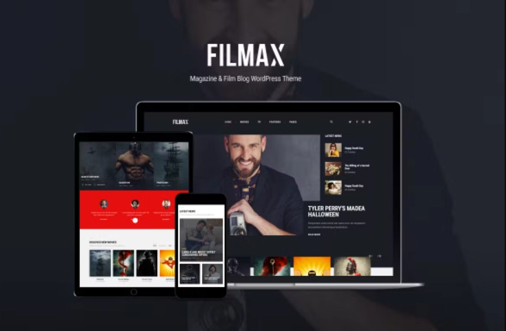 Filmax – Movie Magazine WordPress Theme