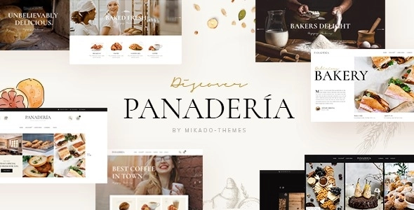 Panadería – Bakery and Pastry Shop Theme