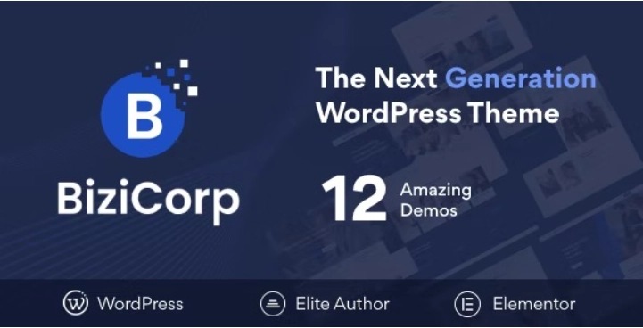 BiziCorp – Business Consulting WordPress Theme