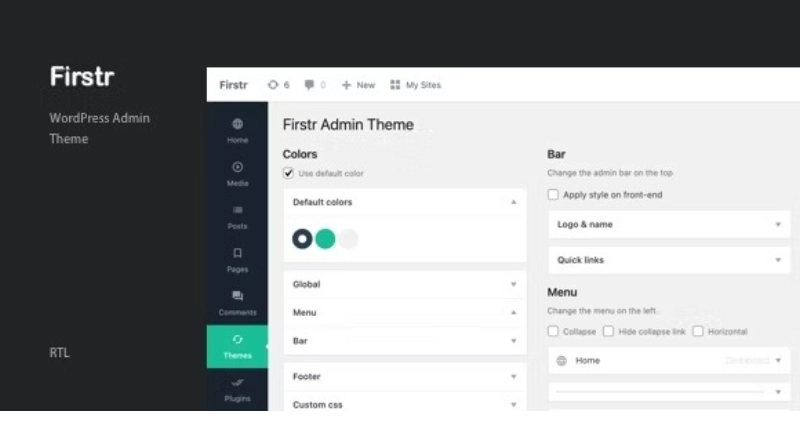 Admin Theme - Firstr