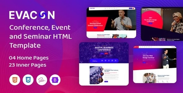 Evacon – Event & Conference WordPress Theme