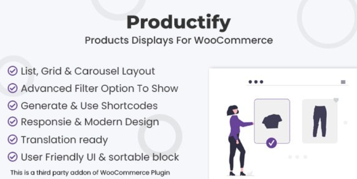 Productify – Products Displays For WooCommerce 1.0.0