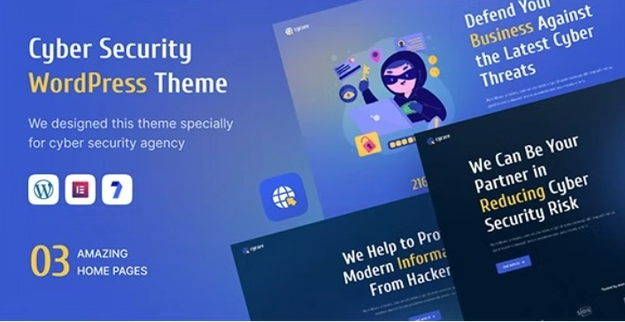 Cycure – Cyber Security Services WordPress Theme
