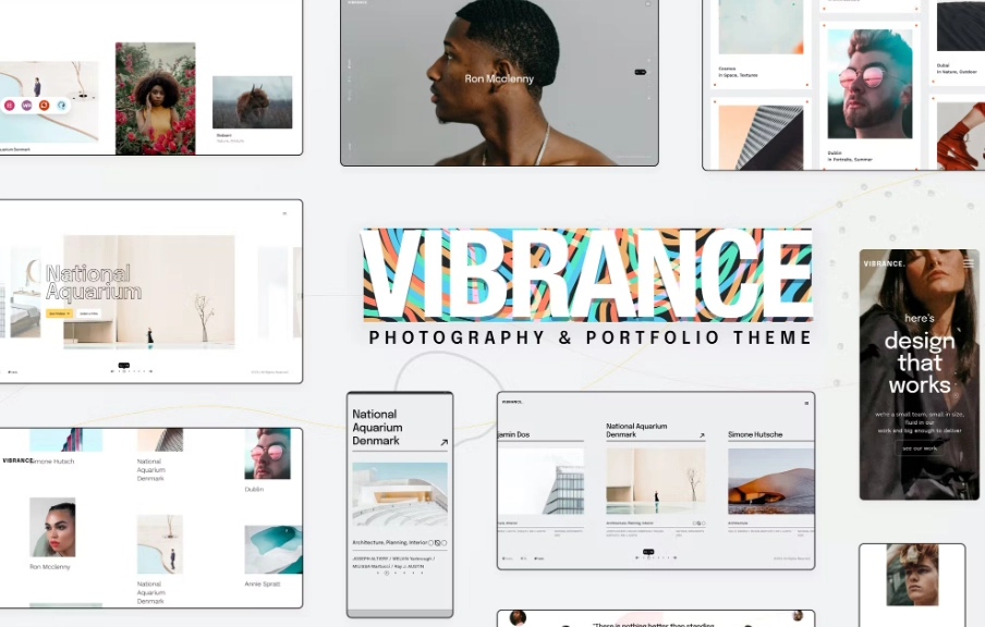 Vibrance – Photography Elementor Theme