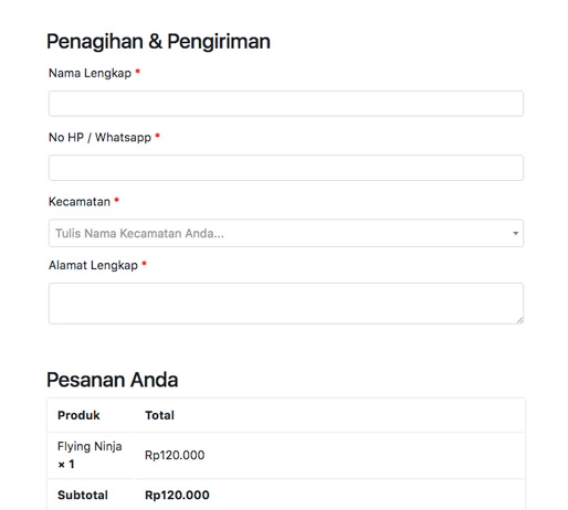 WPBisnis - WooCommerce Indo Ongkir