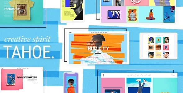Tahoe – Portfolio Theme for Creatives and Freelancers