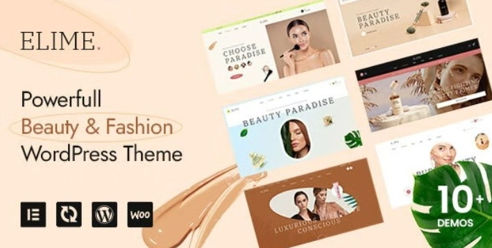 Elime – Multipurpose Cosmetics & Fashion WordPress Theme
