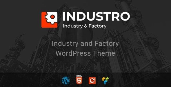 Industro – Industry & Factory WordPress Theme