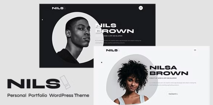 Nils – Personal Portfolio WordPress Theme