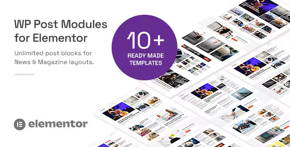 WP Post Modules for Elementor